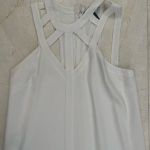 BCBG MAXAZRIA WHITE DRESS
